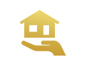 Hand over house Icon